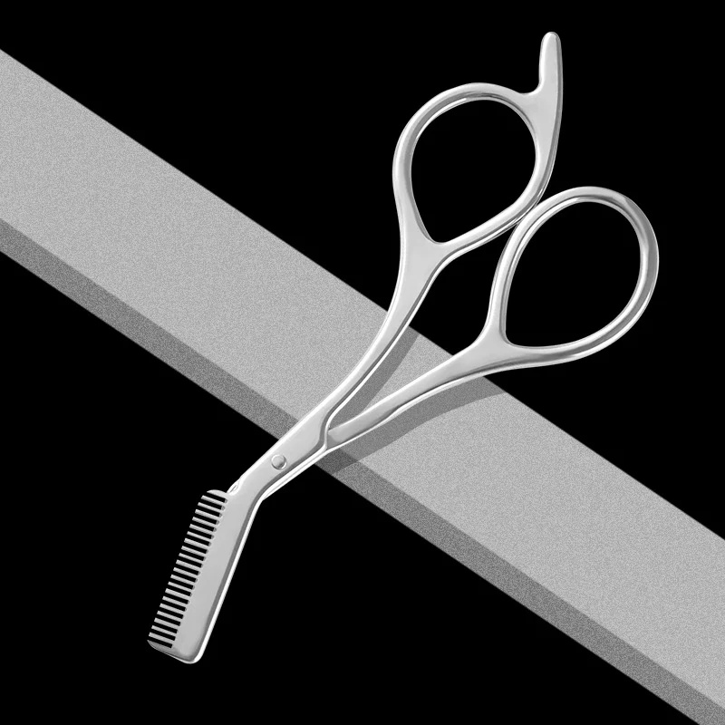 Men'S Grooming Eyebrow Trimming - 빗이 달린 스테인레스 스틸 눈썹 다듬기