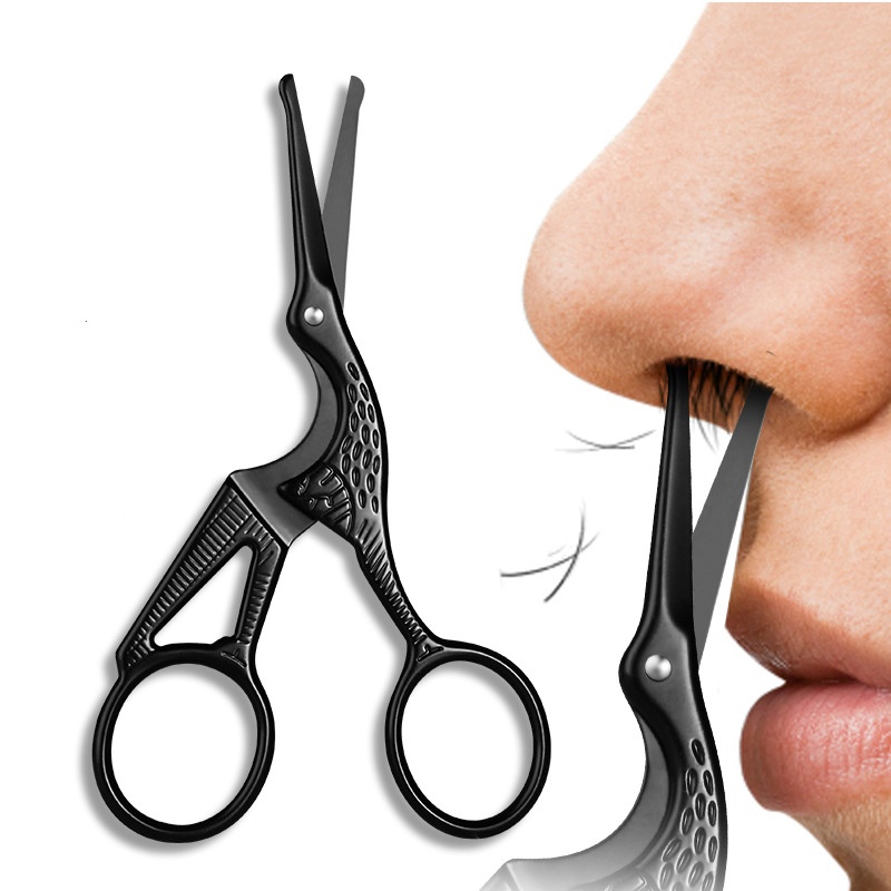Men'S Grooming Eyebrow Trimming - 남녀공용 얼굴털 정리 가위, 눈썹, 코털,