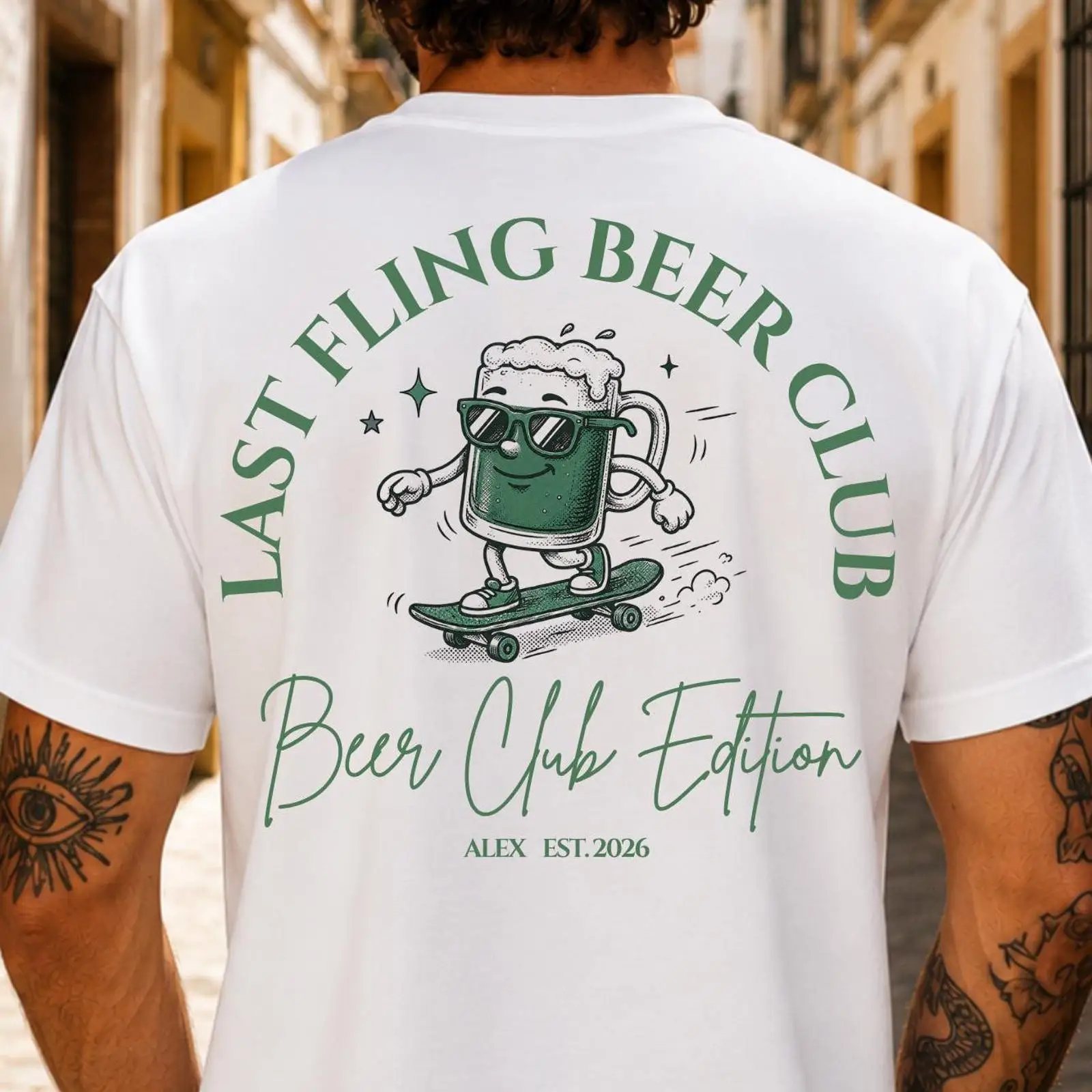 Last Fling Beer Club T 셔츠 남성 스 - Men'S Grooming Club 리뷰 및 가격