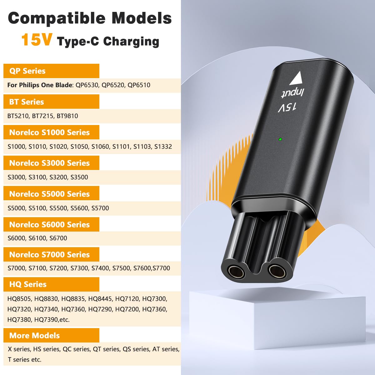 Brangdy 15V HQ8505 Type-C 면도기  - Men'S Grooming Trimmer 리뷰 및 가격