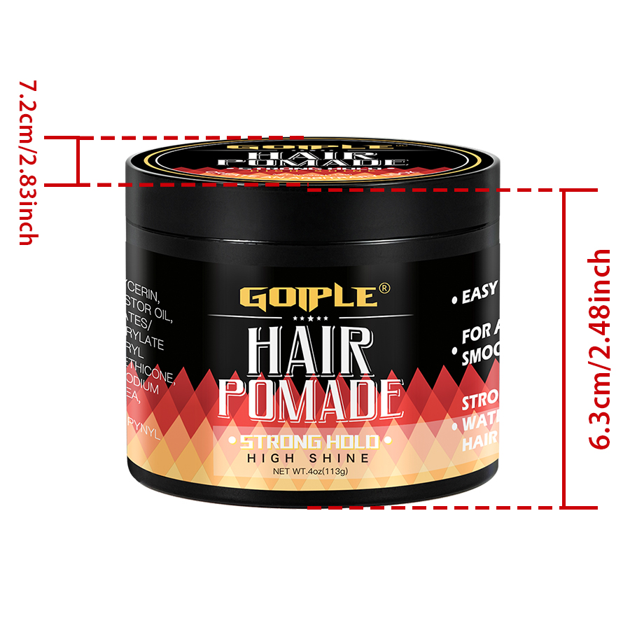 GOIPLE 남성 헤어 포마드 하이 샤인 헤어 스타일링 - Men'S Grooming Gel 리뷰 및 가격